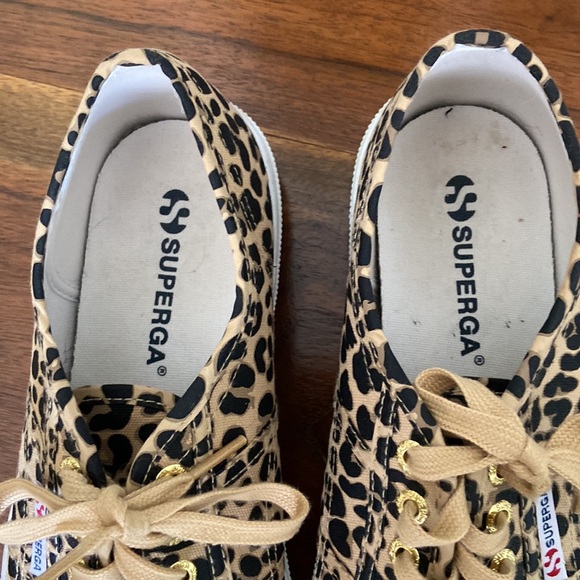 Superga Leopard print canvas sneakers - Picture 3 of 12